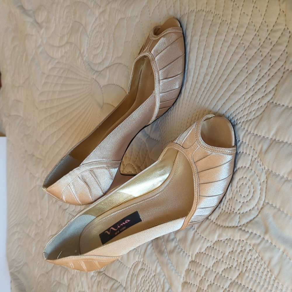 Nina Cream heels